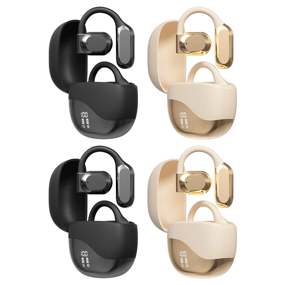 144 Languages Real Time Translation Earbuds Bluetooth-Compatible 5.4 AI Smart Voice Translator for Travel Business Learning