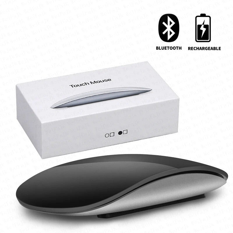 Wireless Magic Mouse with Bluetooth 5.0 Multi-Touch for Mac & Ipad