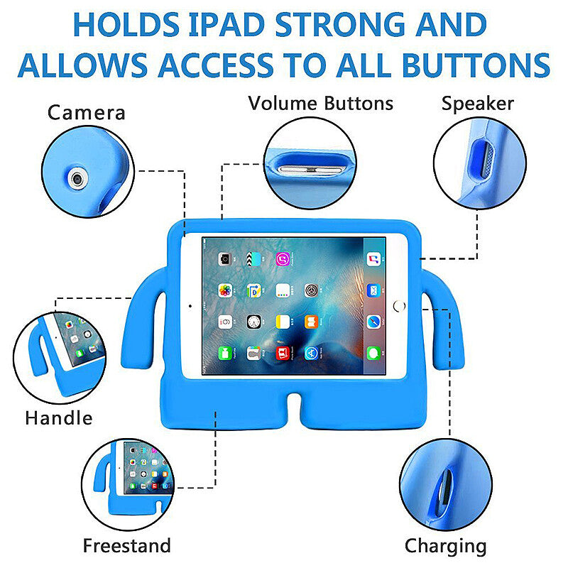 Ipad Case for Kids, 10Th, 9Th, 8Th, 7Th, 6Th, 5Th Gen Air/2/3 /4/5 Boys Girls