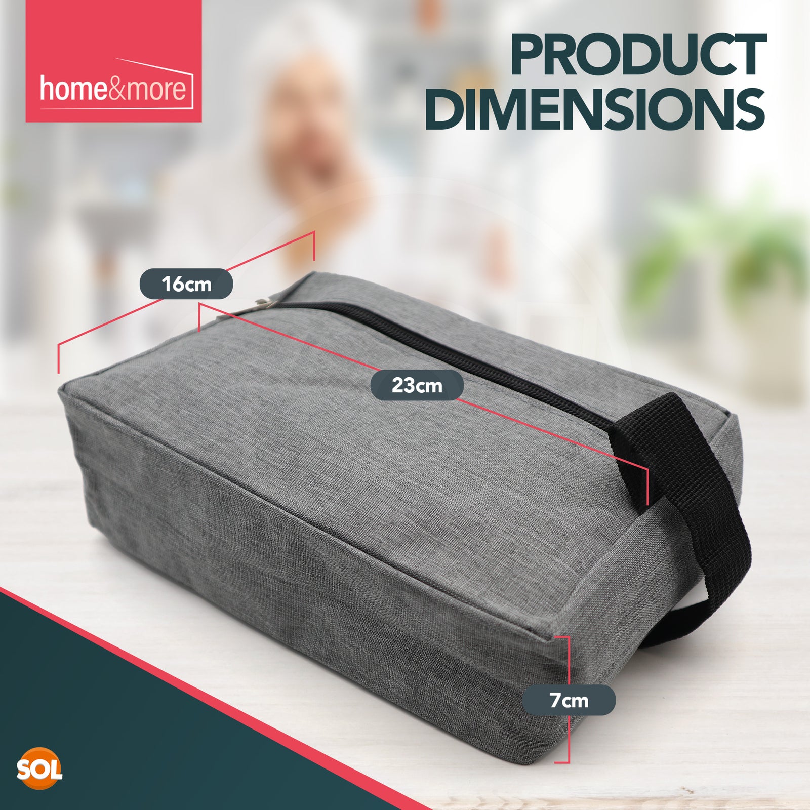Mens Wash Bag Travel Toiletry Shower Shaving Gents Toiletries Gym Grooming Case