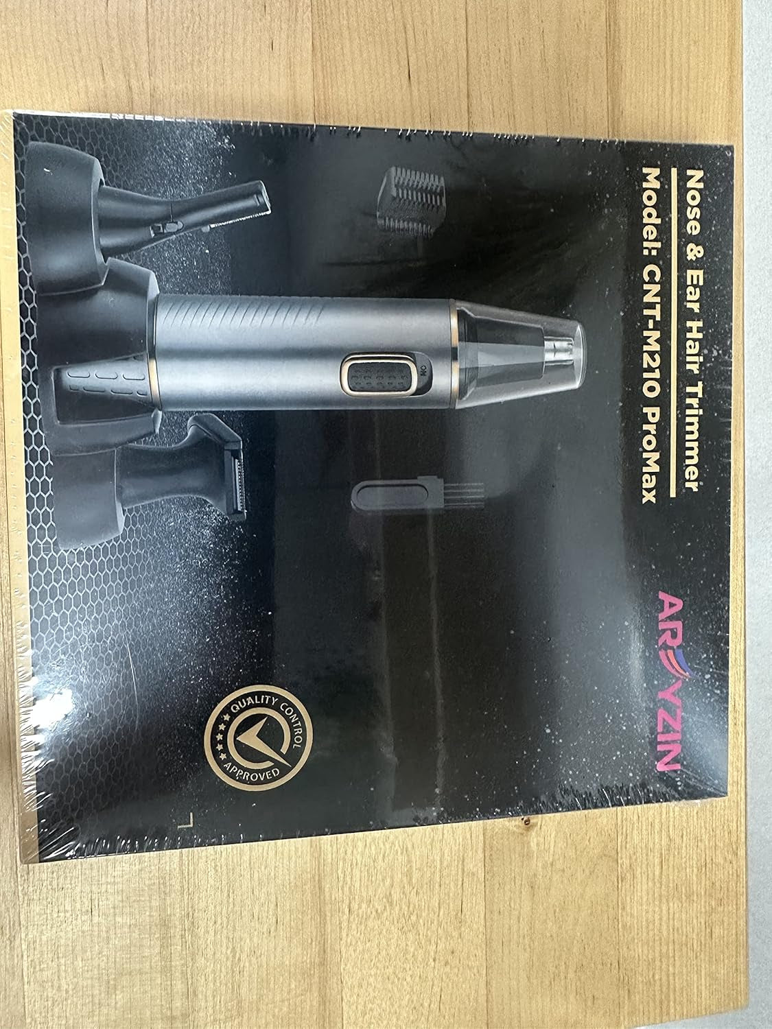 Nose Hair Trimmer for Men,4 in 1 Rechargable Nose Trimmer Men 2025 Professional Upgrade Painless Noses Hair Trimmer Dual Edge Blades with IPX7 Waterproof for Easy Cleansing,Grey Gold