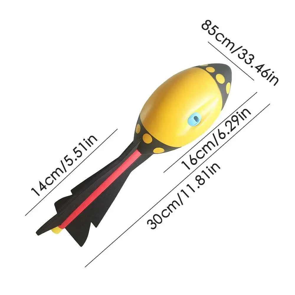 Vortex Howler Foam Football Funny Long-Distance Football Howling Foam Sports Toy Unique Vortex Aero Howler Toy Sports Outdoor