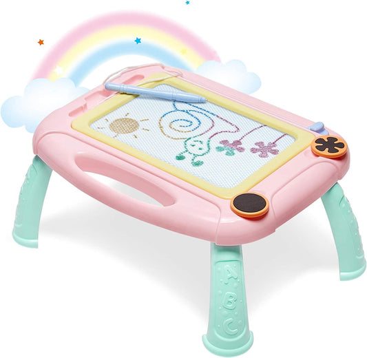 Toddler Toys for 3+ Year Old Girls Gifts,Magnetic Doodle Board Early Educational