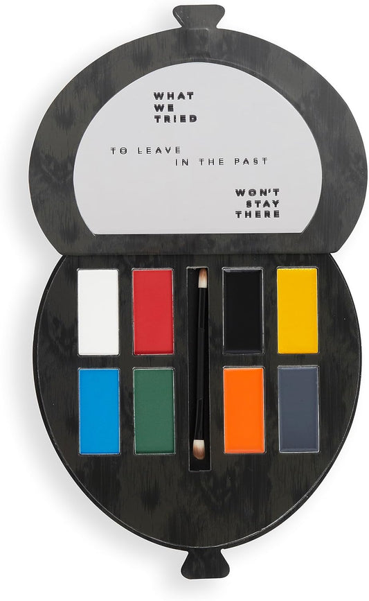 X IT Clown Artist Paint Set, 8 Pigmented Eye and Face Paints with Brush