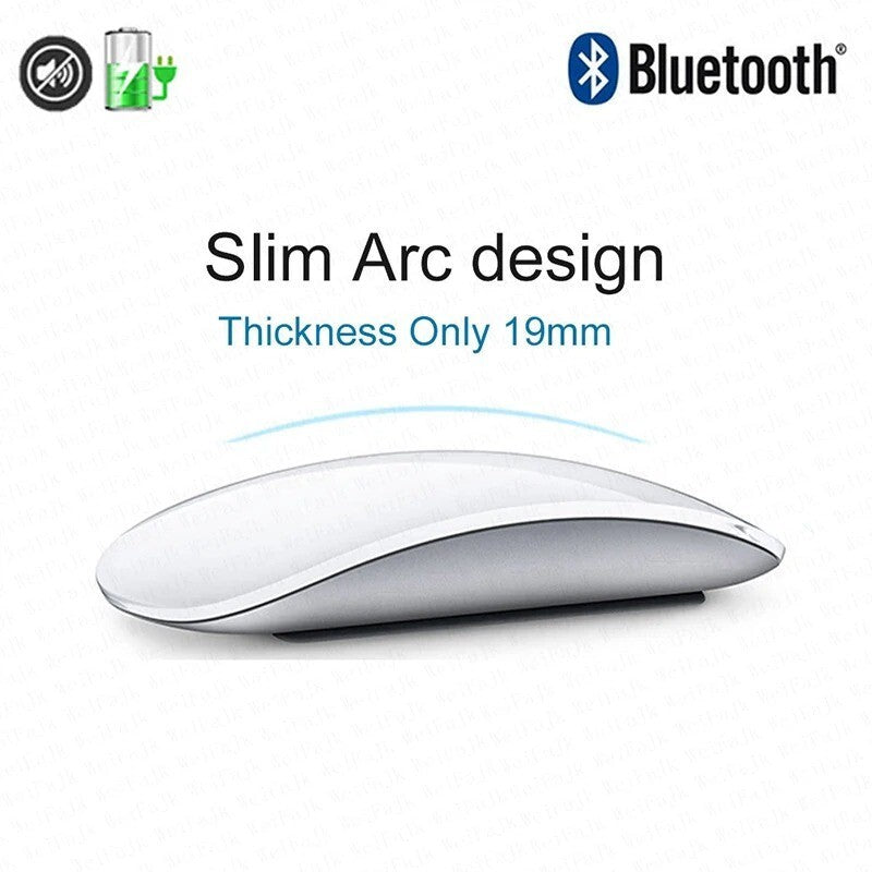 Wireless Magic Mouse with Bluetooth 5.0 Multi-Touch for Mac & Ipad