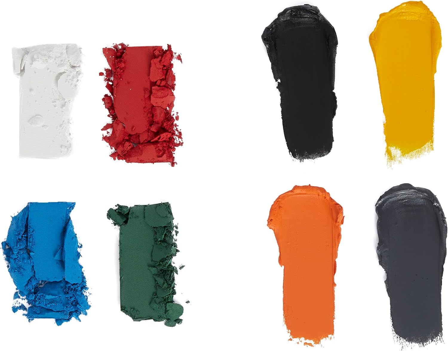 X IT Clown Artist Paint Set, 8 Pigmented Eye and Face Paints with Brush